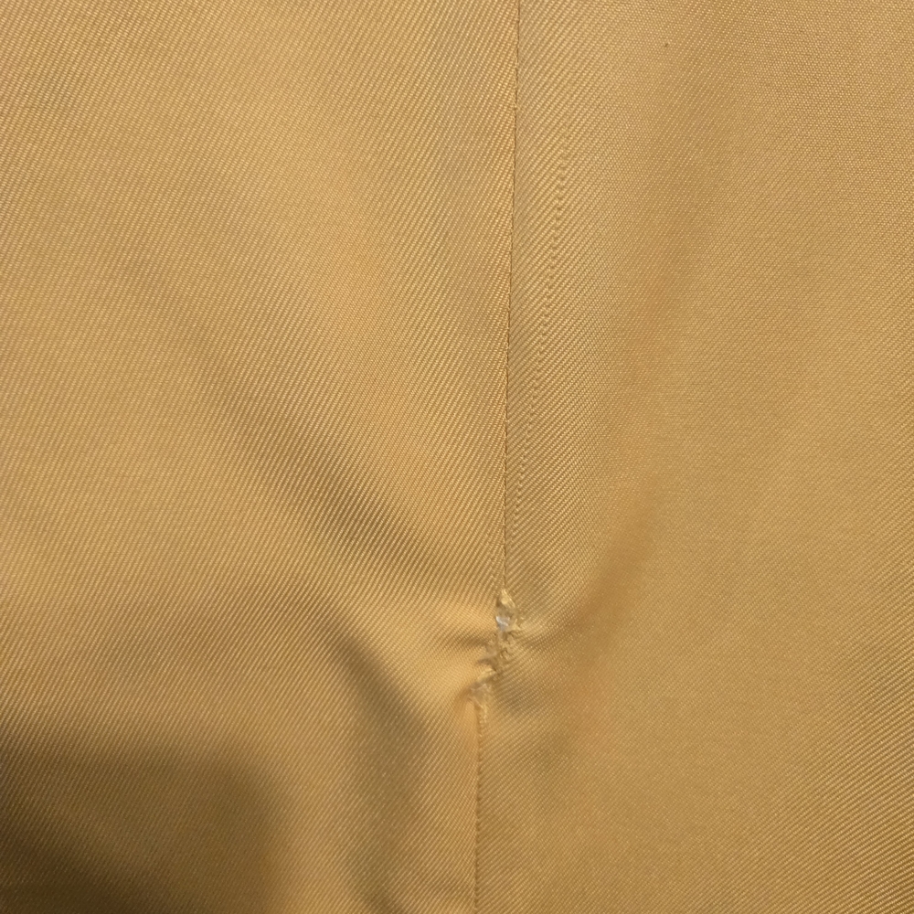 Men's Mustard Yellow Long Coat Jacket - Picture 6 of 10
